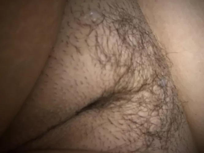 My hair covered in your c u m