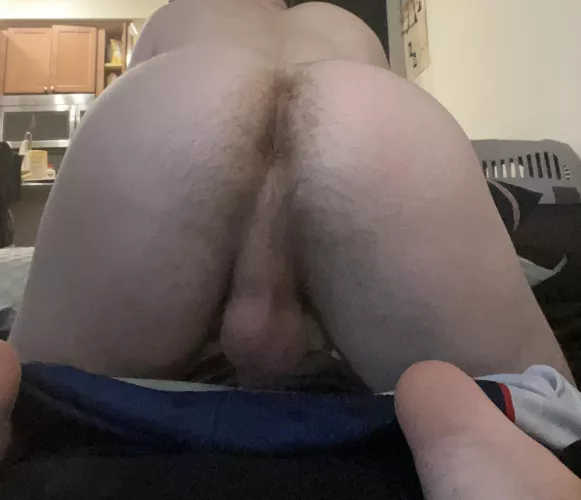 My hairy behind
