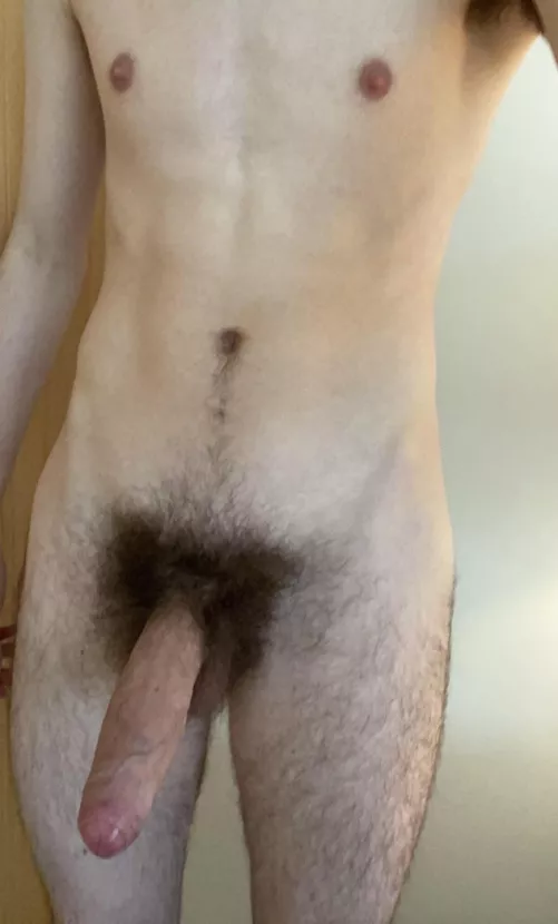 My hairy cock