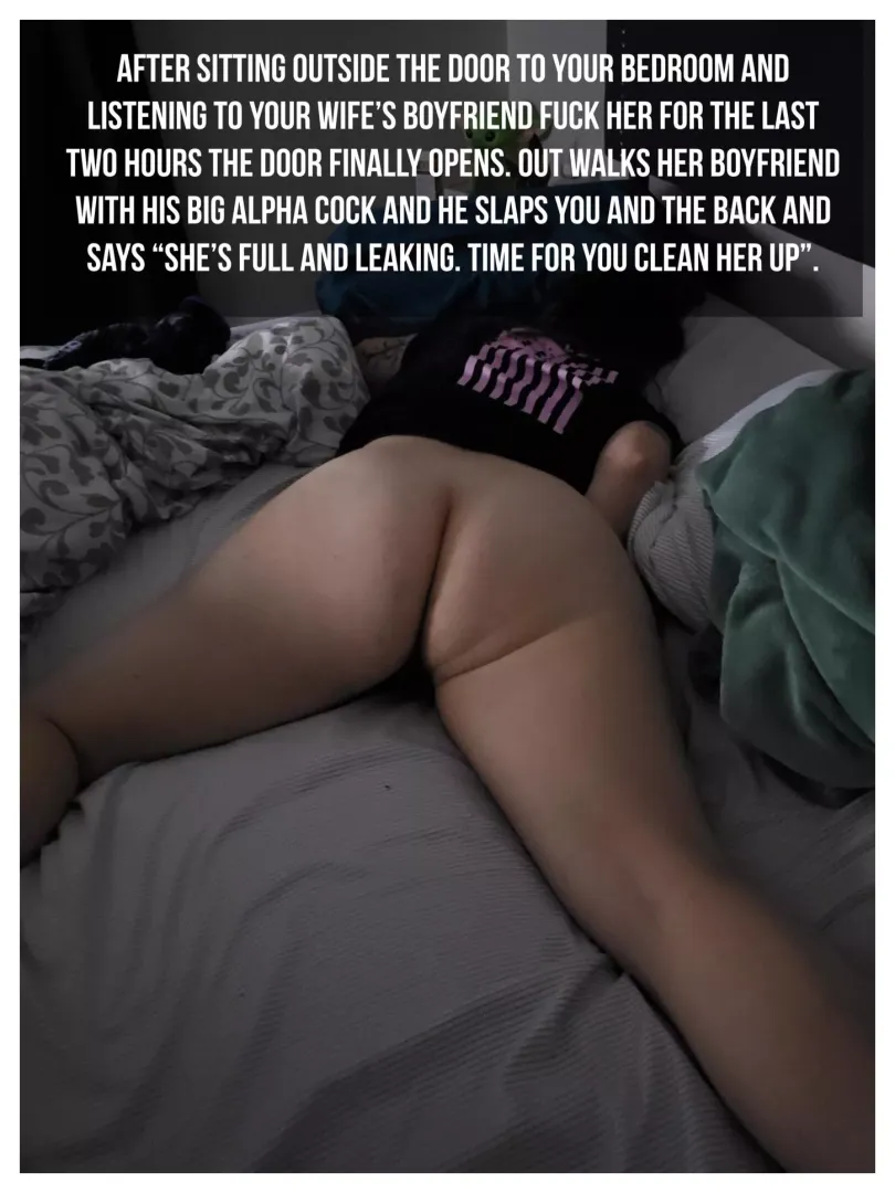 My hotwife. Caption credit to u/idocaptions