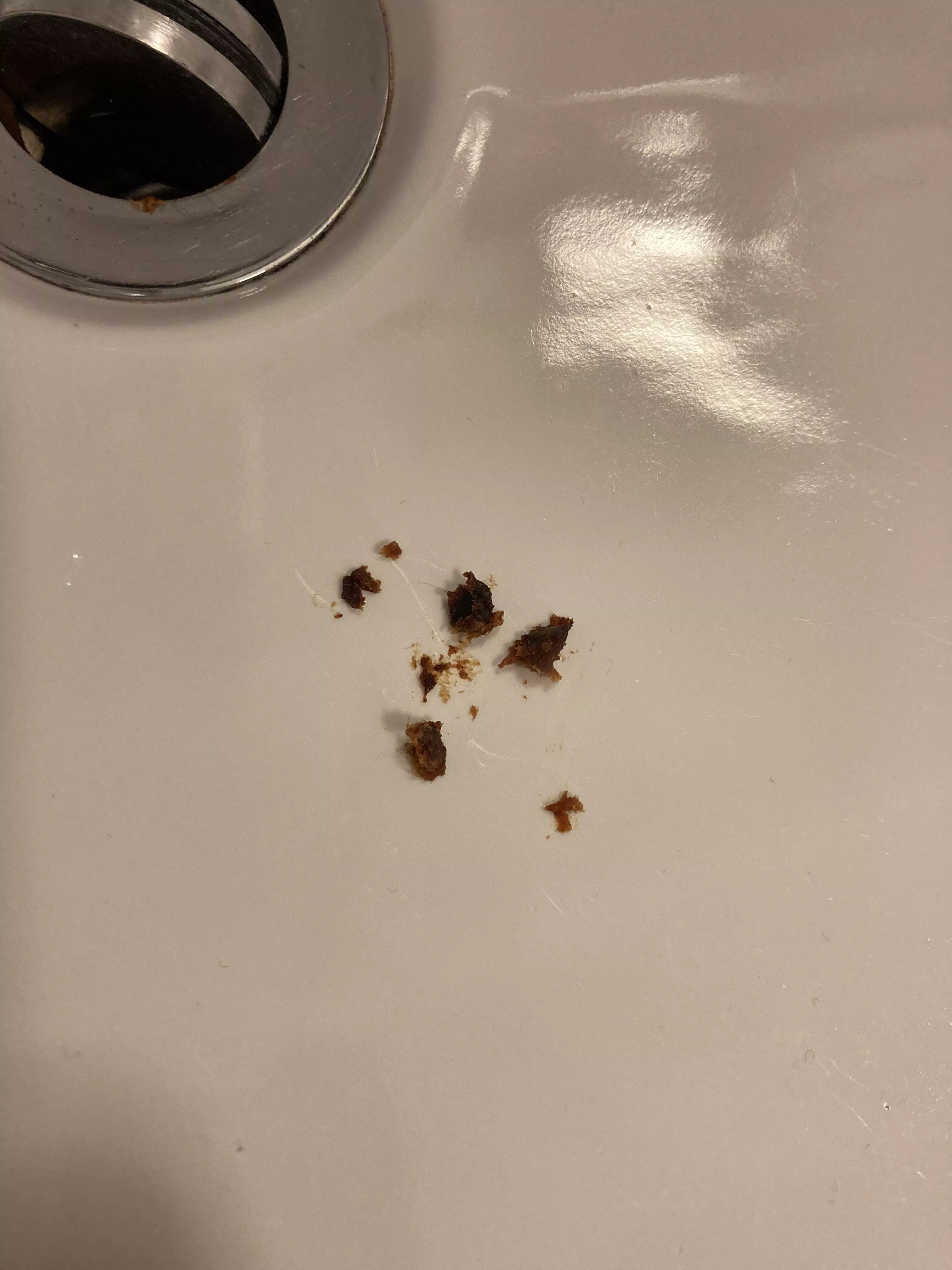 My left ear felt blocked, and this happened