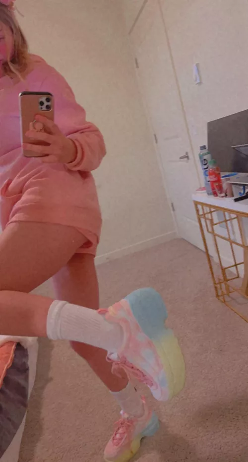 My lil pink outfit