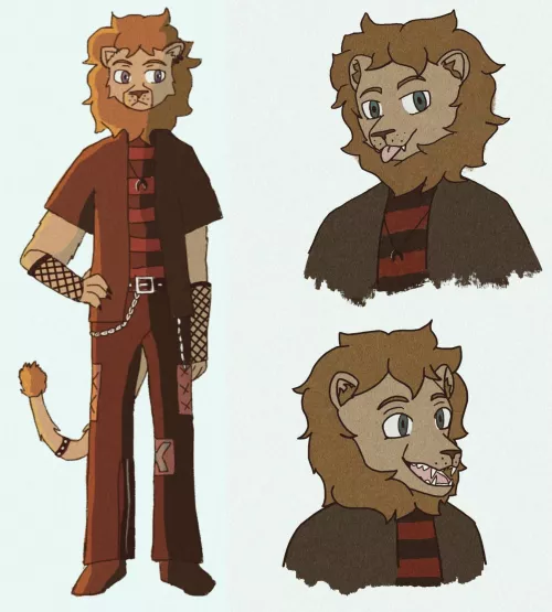 My Lion fursona 🦁