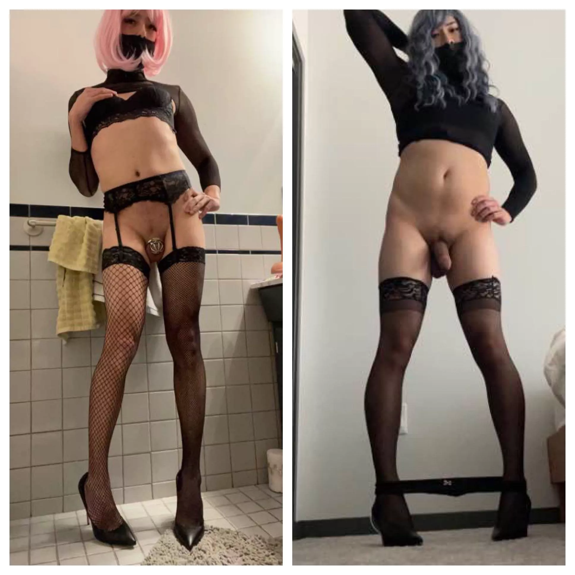 My little Asian dolls Jiji and Taylor.. I think soon I’m gonna make them do a competition against each other.. 😏