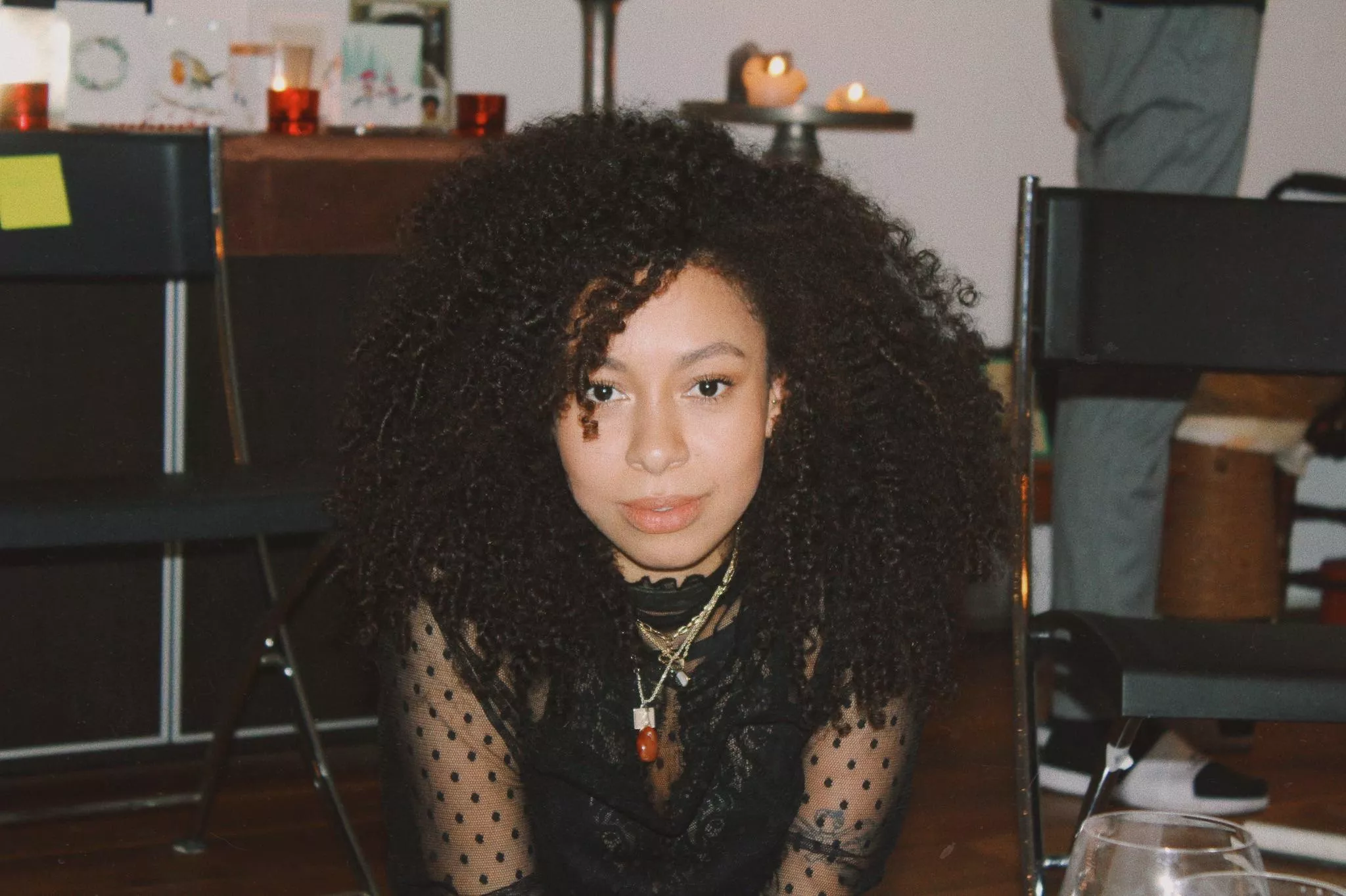 My little sister took this picture of me during Christmas My little sister took this picture of me during Christmas