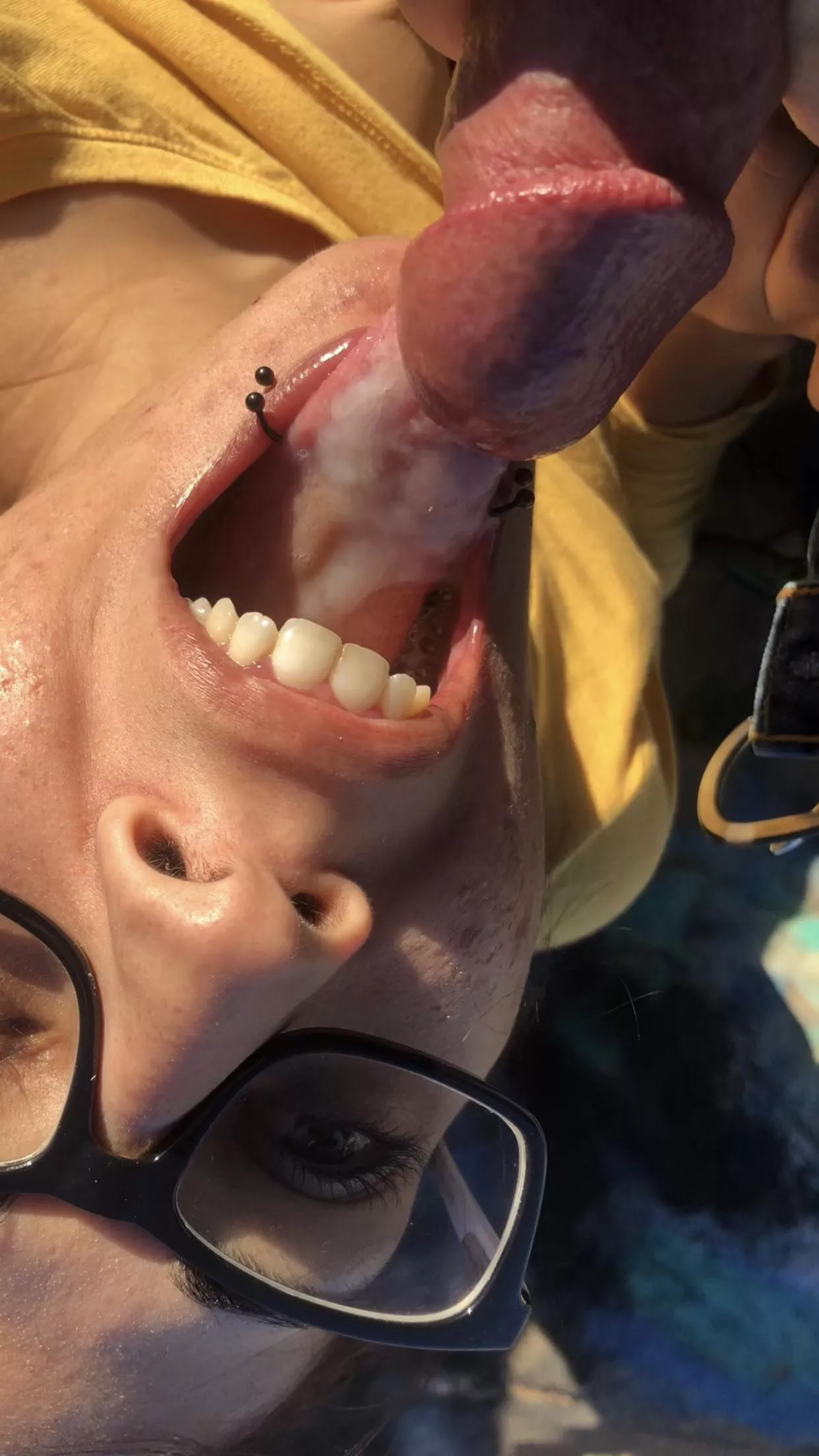 My little slut loves my cum