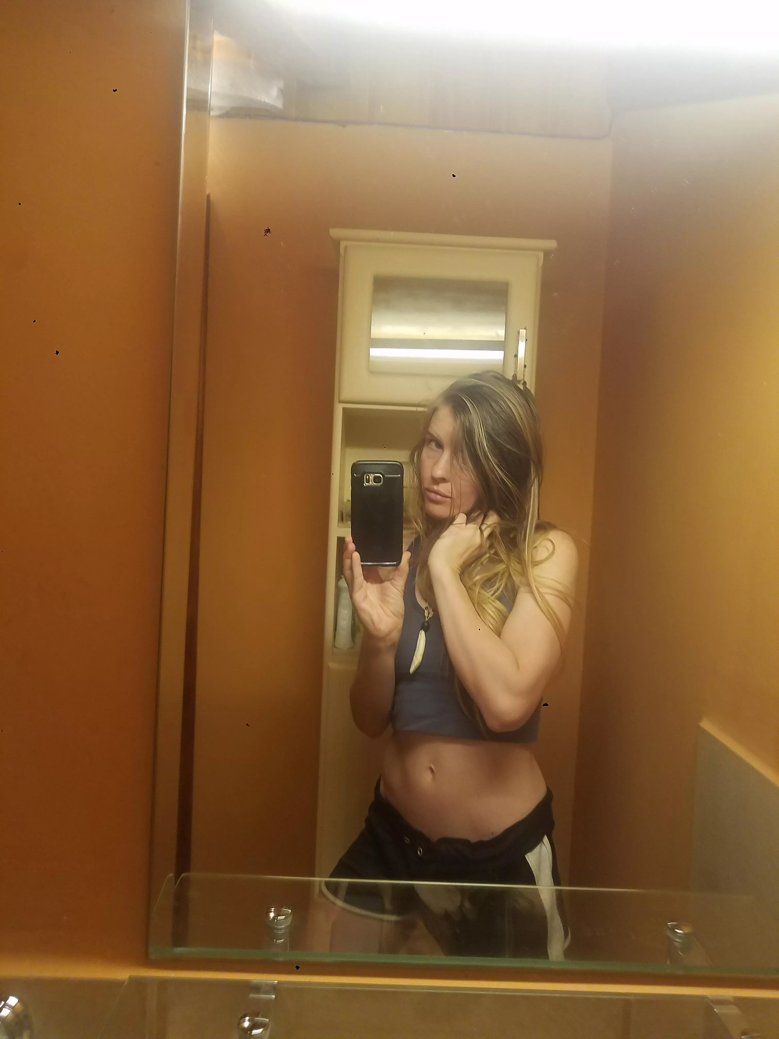 My mirror is pretty clean!