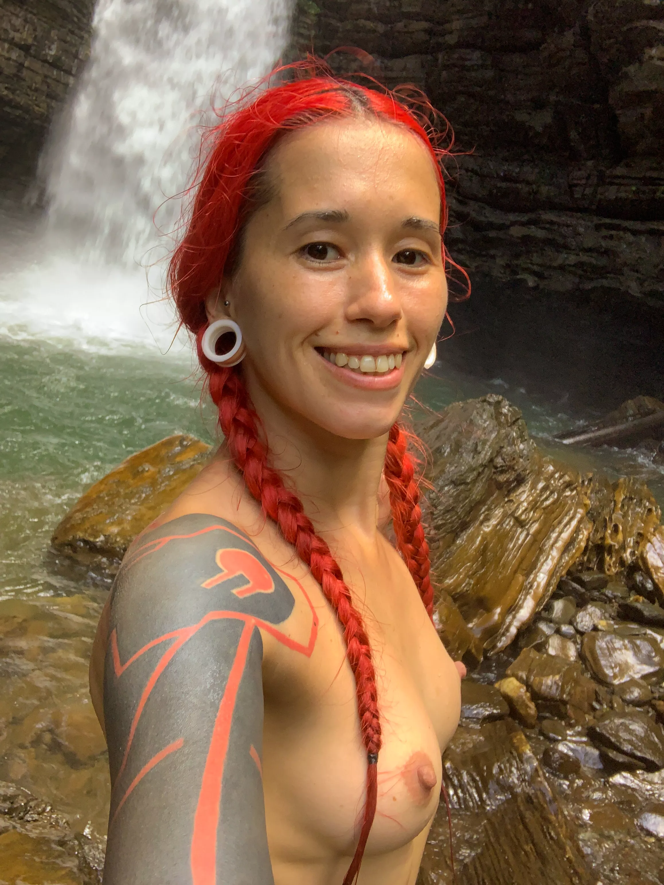 My natural look in a natural habitat