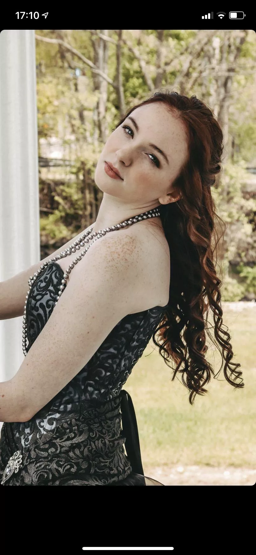 My new corset 🖤🖤🖤