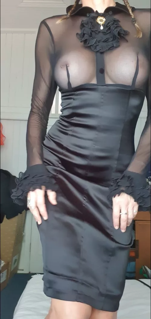 My new dress😍too much?😄