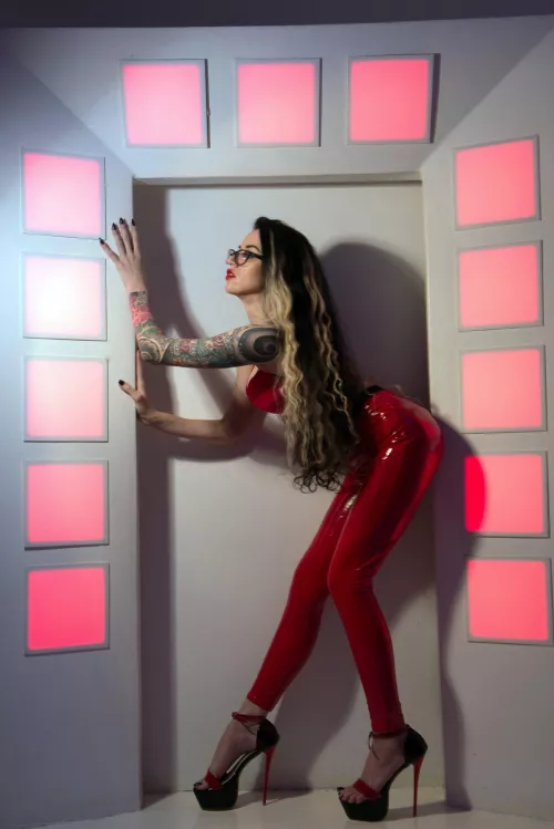 My new red pants mmmm