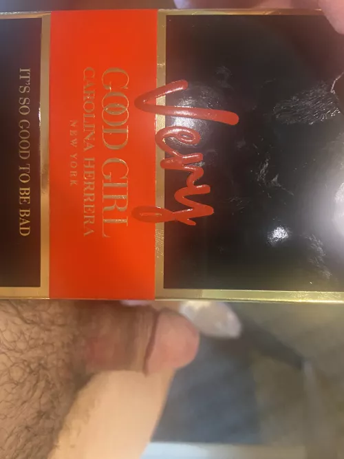 My new sissy perfume…