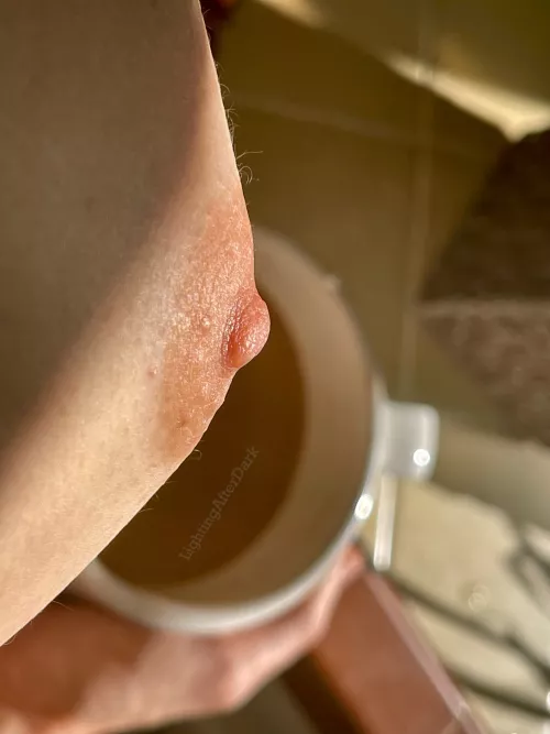My nipple view