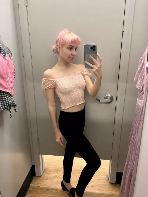 my nipples are very small! π but look closely, they still get hard