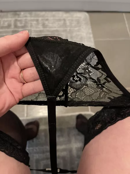 My panties after I masturbated in themπ