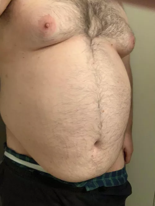 My pants are almost off…