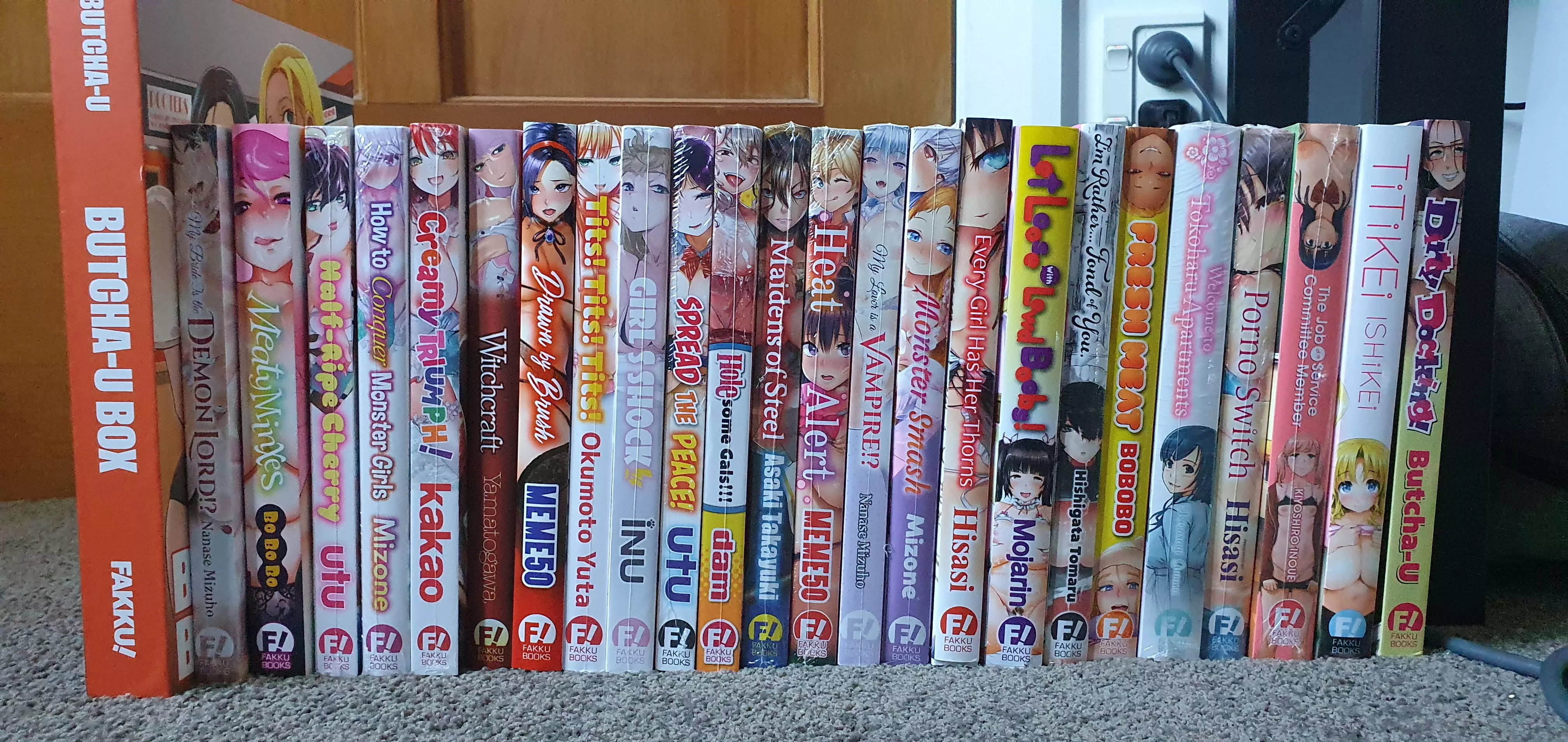 My physical collection so far