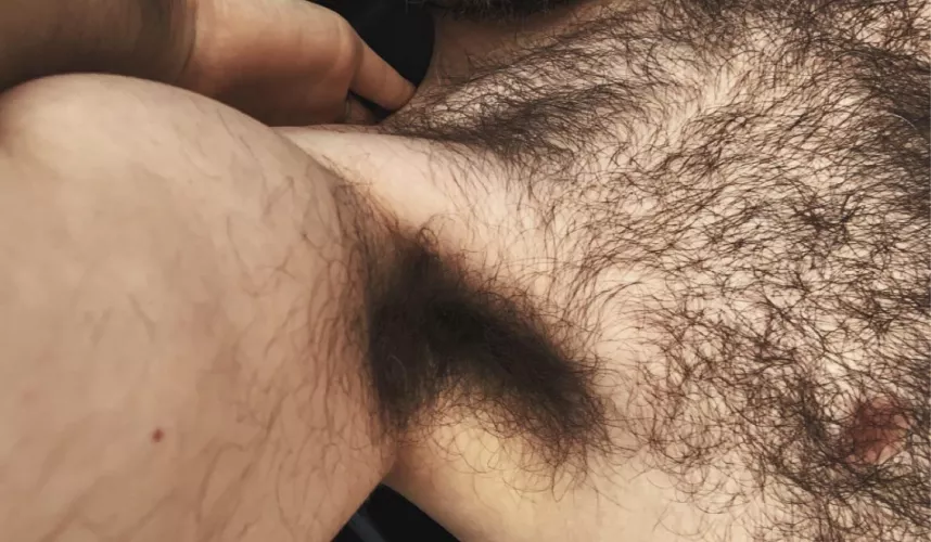 My pits blend into my tits.