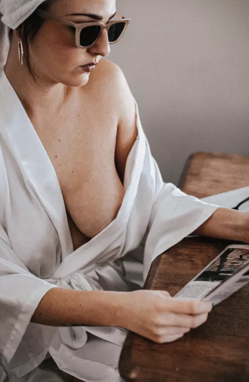 My robe is a little loose…