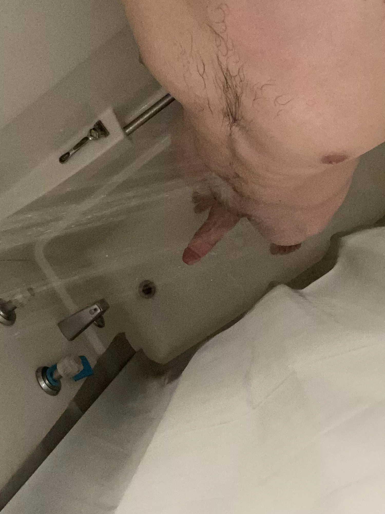 My semi in the shower My semi in the shower