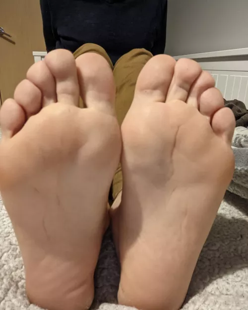 My soft, smooth size 7UK soles!
