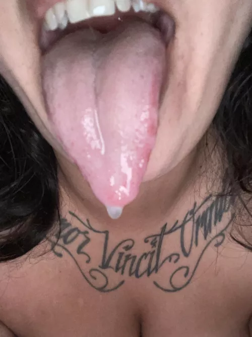 My spit isn’t enough