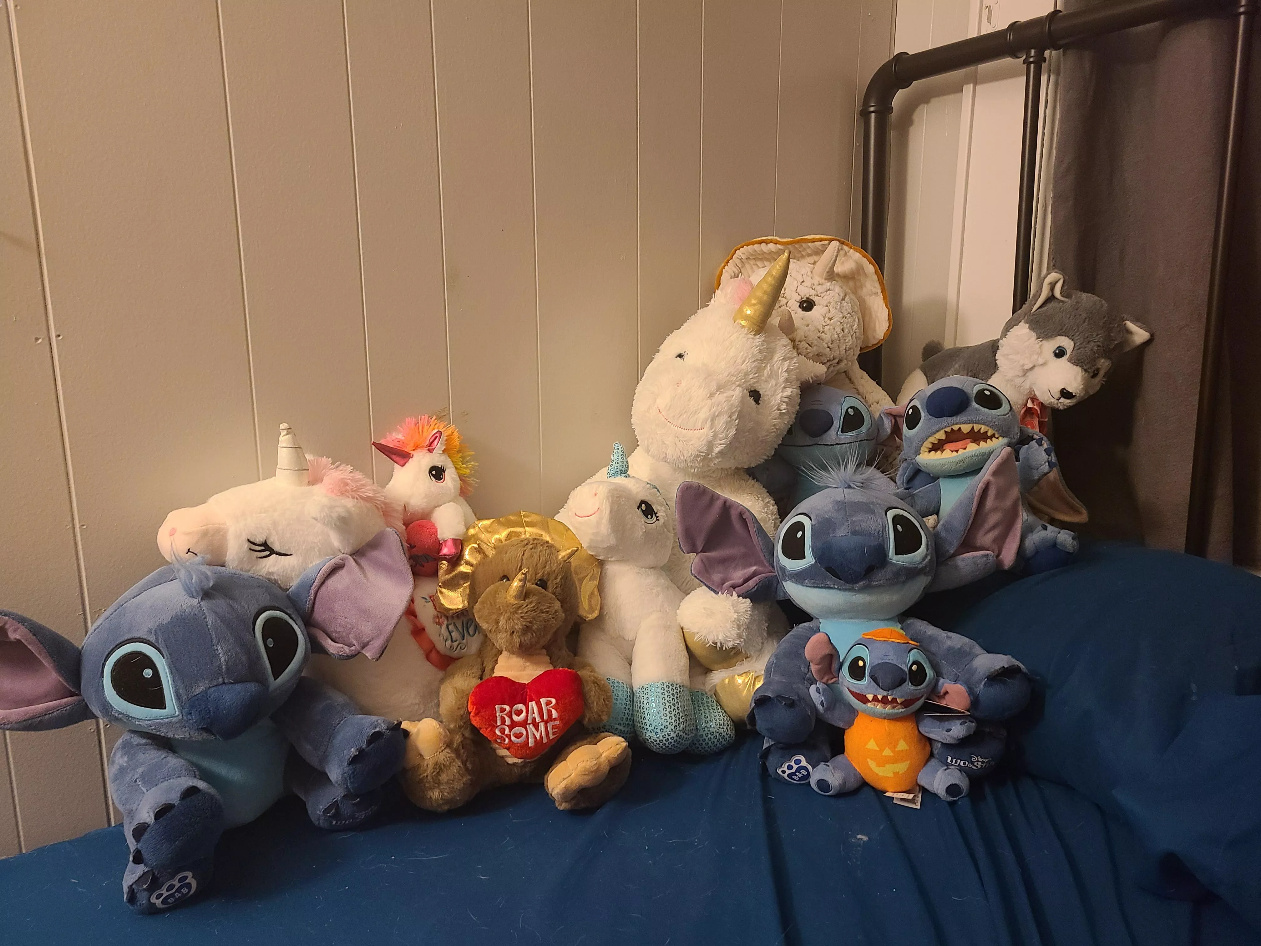 My stuffies, I wish I had more