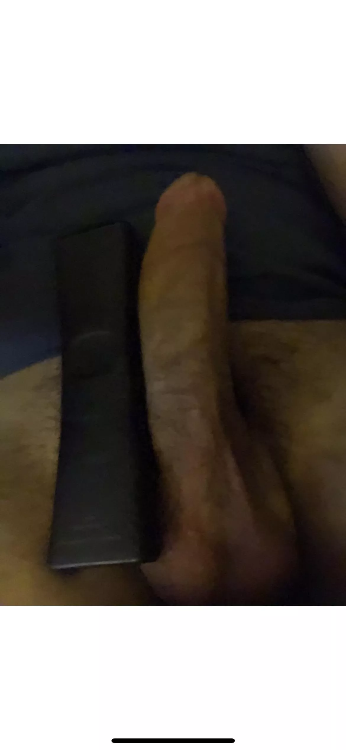 My thick cock in comparison to a comcast remote! Tell me your thoughts! Thick/big enough?