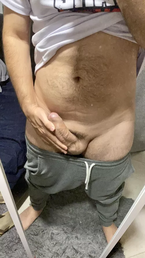 My thick cock looks good