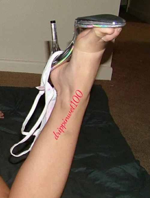 My Thongs were Already Off!!