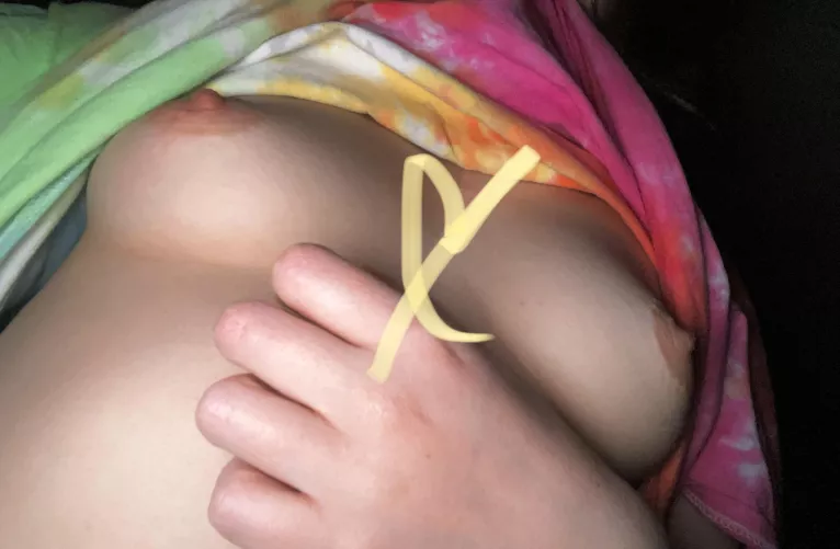 My tits always swell when Iโm ovulating ๐