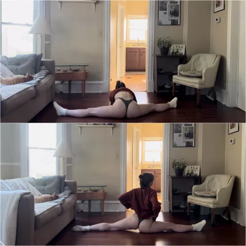 my toes are not pointed in either of these but I don’t want to talk about