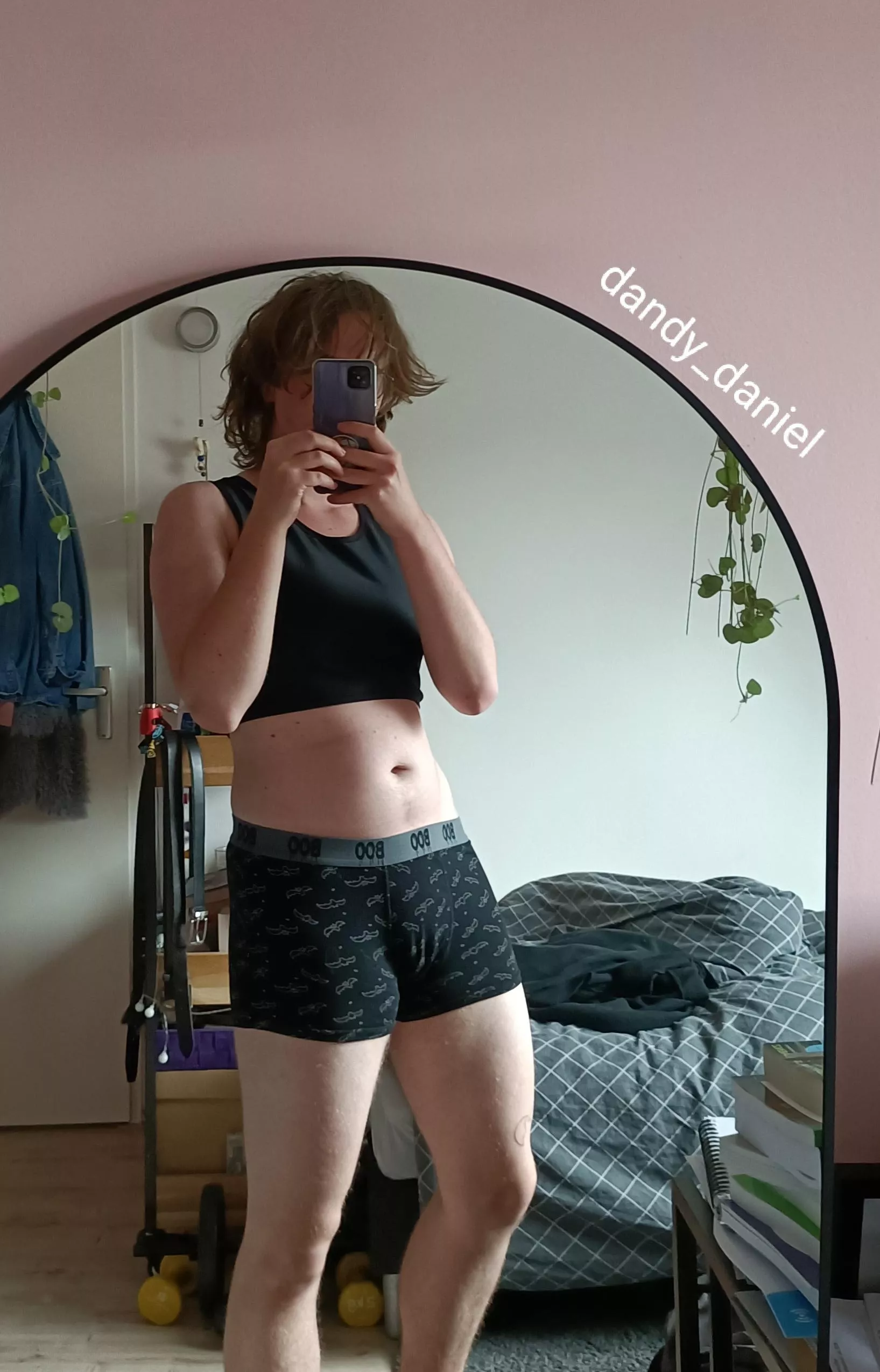 My underwear is sooo spooky should I take it off ?