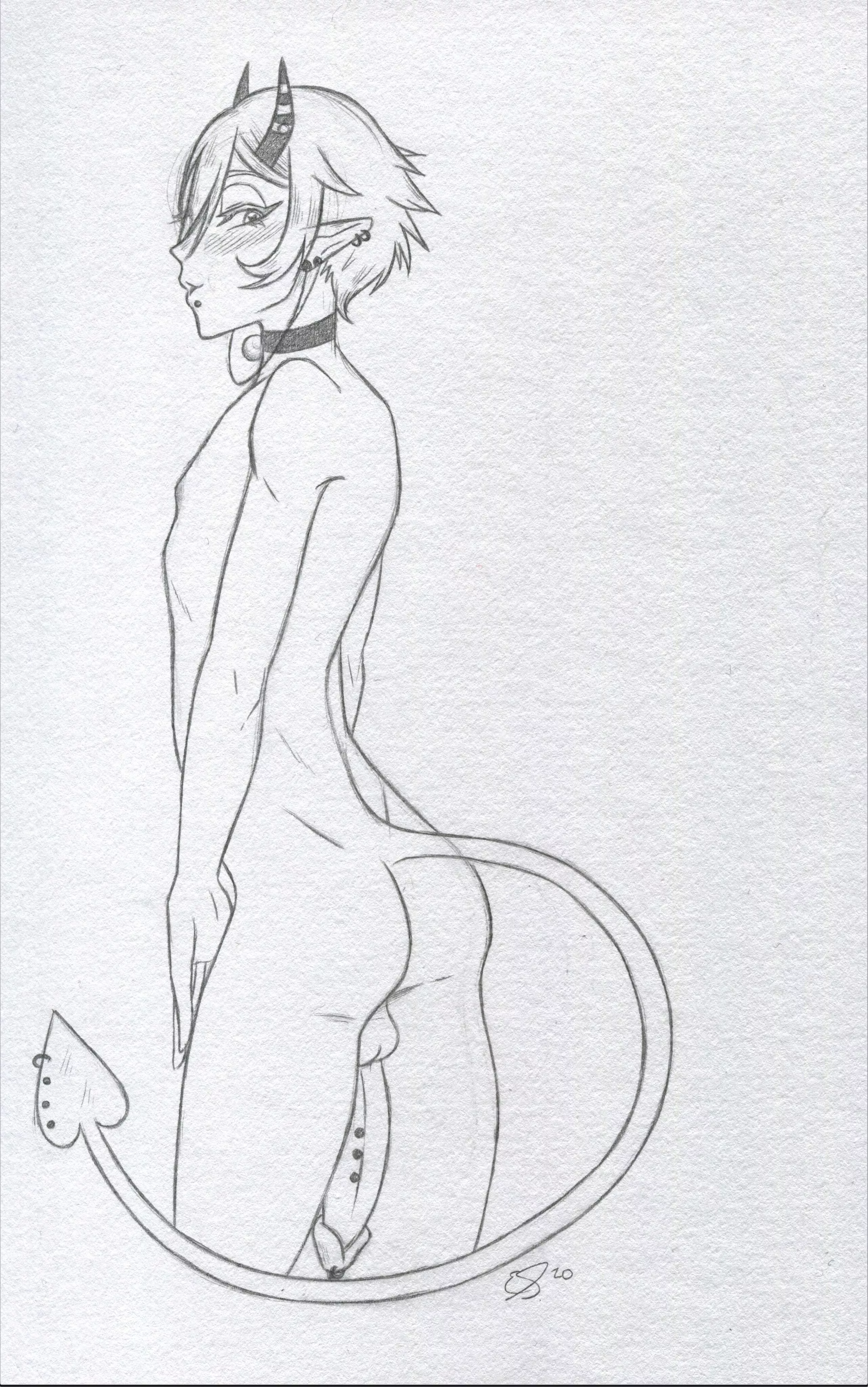 My Valentine ;) art by me 💚