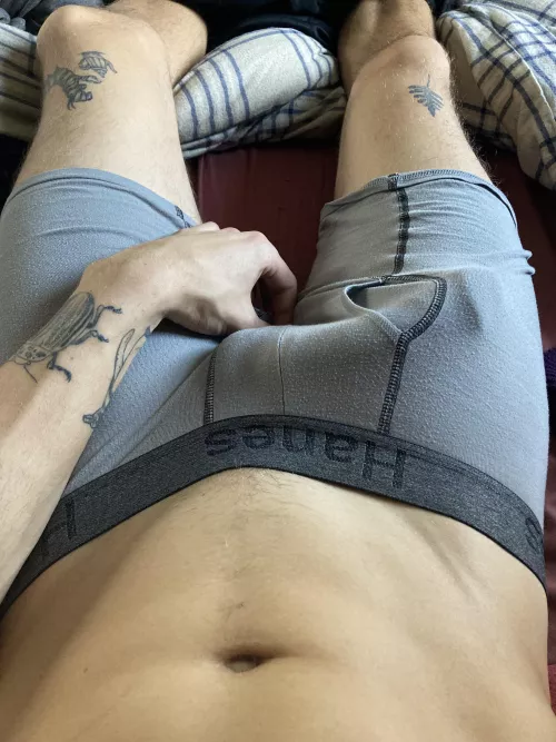 My view whenever I look down hehe