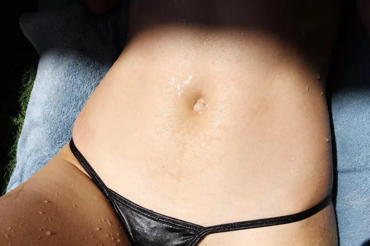 My wet outie from last summer