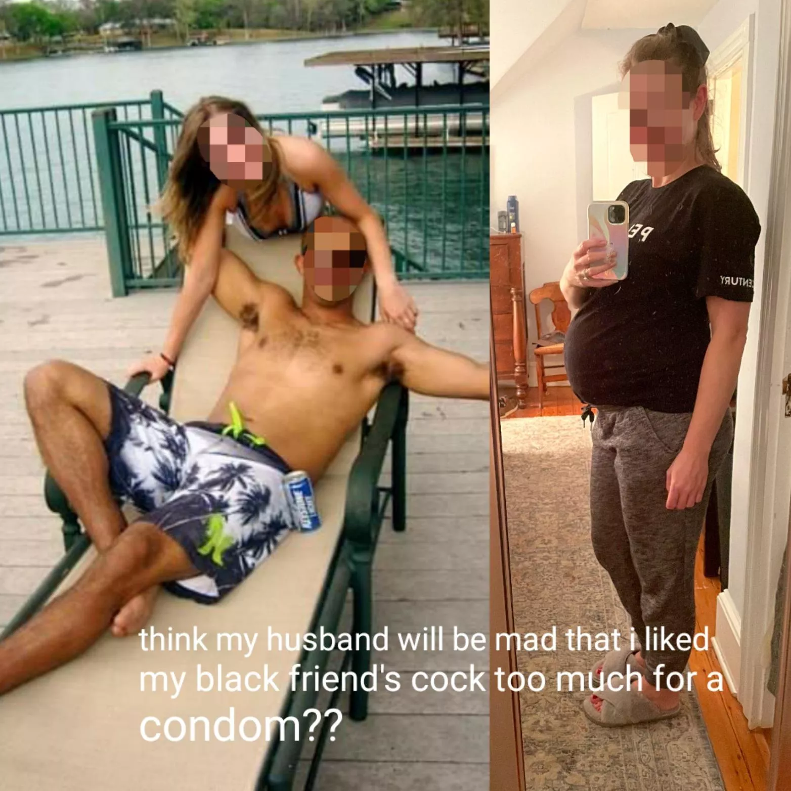 My wife couldn't help herself!