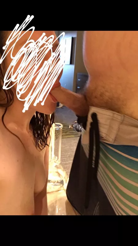 My wife wanted to blow me at the pool party My wife wanted to blow me at the pool party