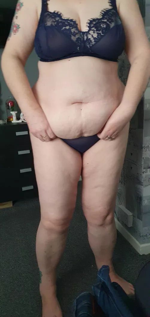 My wife with her new underwear My wife with her new underwear