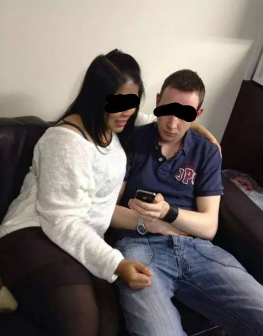 My wife with her white ex bf.. My wife with her white ex bf..