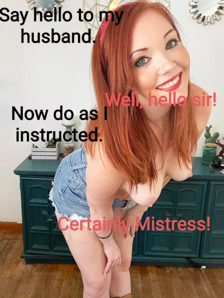 My wife's new GF. She never disappoints! My wife's new GF. She never disappoints!