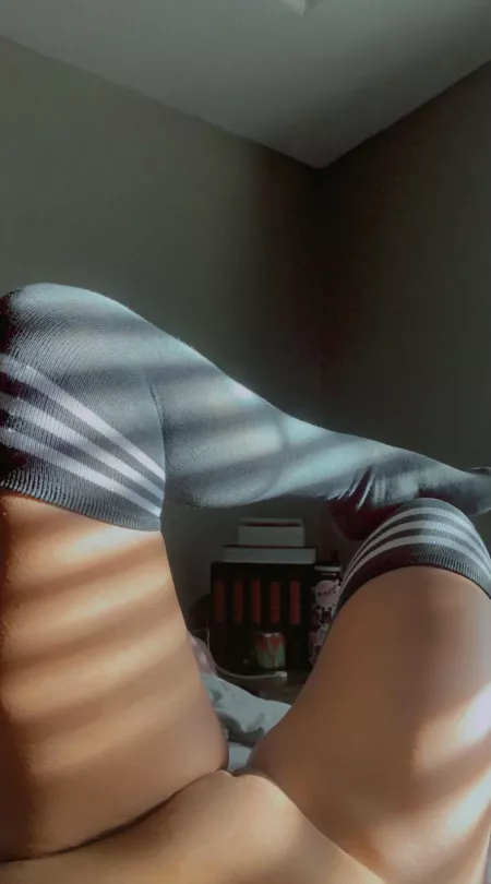 My wifes thigh highs boner material My wifes thigh highs boner material