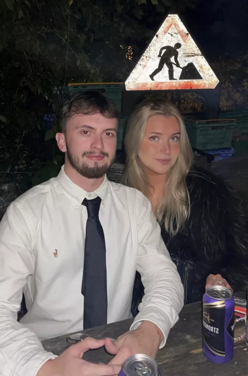 Myself and my friend at a another friend’s 21st birthday party!