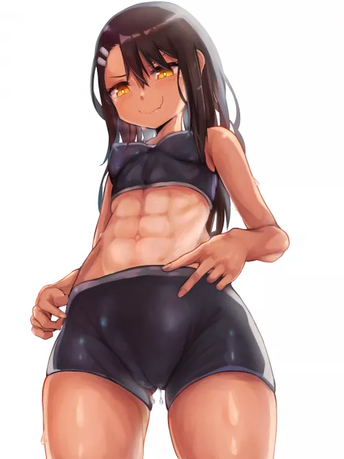 Nagatoro after an intense workout (İmeS) [Please Don't Bully Me, Nagatoro]