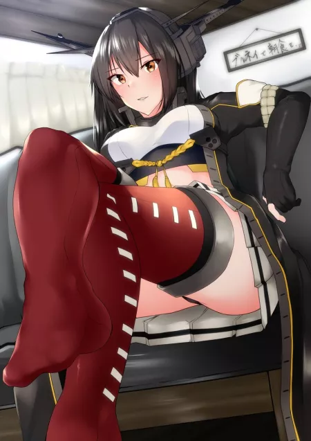 Nagato's thicc thighs & ass Nagato's thicc thighs & ass