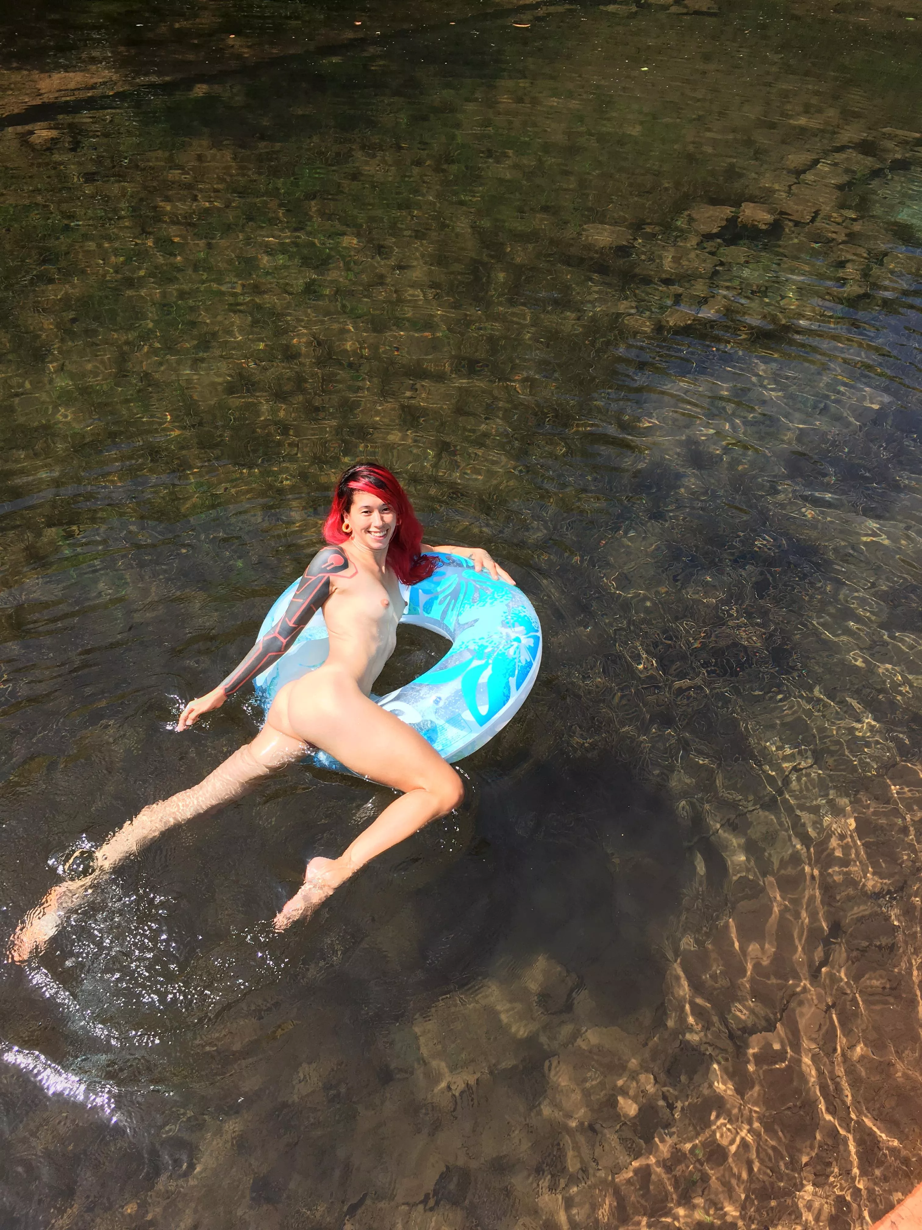 Naked fun in nature Naked fun in nature