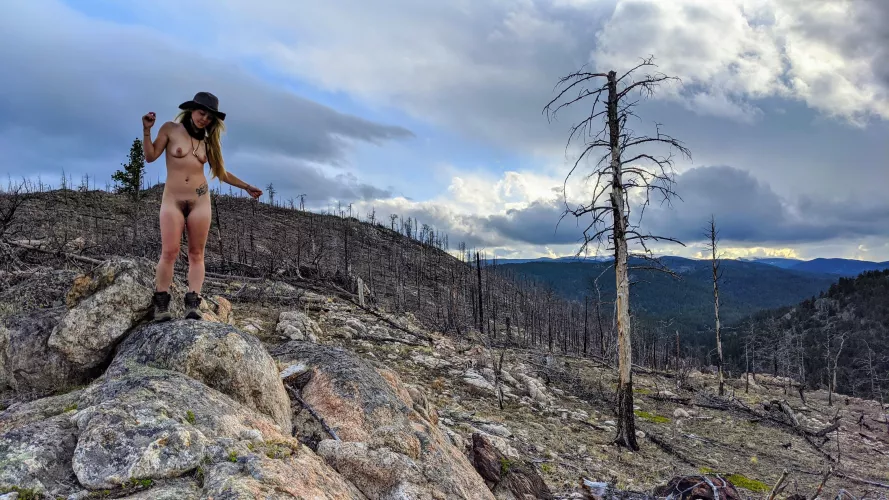 Naked hiking in Colorado Naked hiking in Colorado