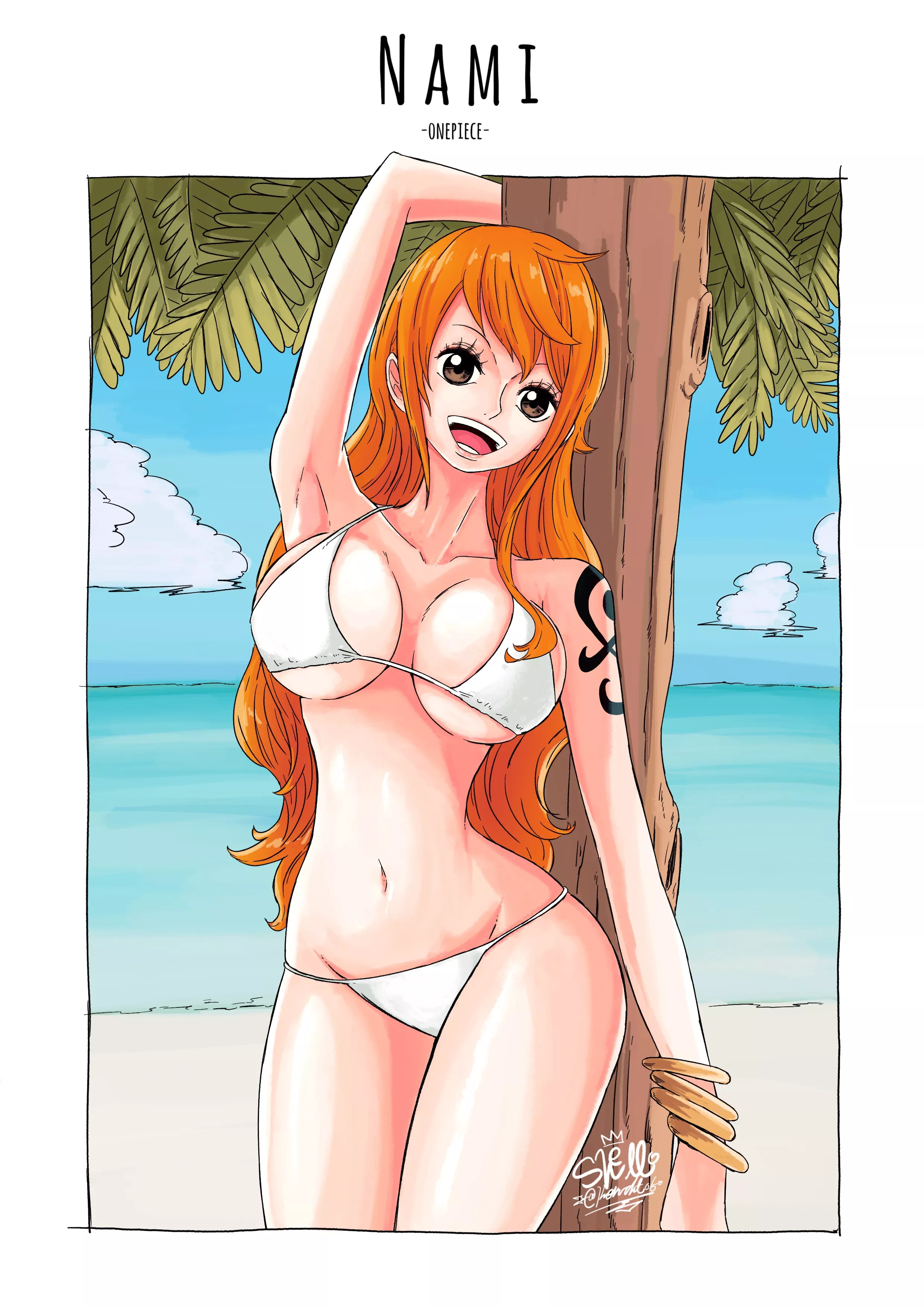 Nami by @ringadindons (One Piece) Nami by @ringadindons (One Piece)