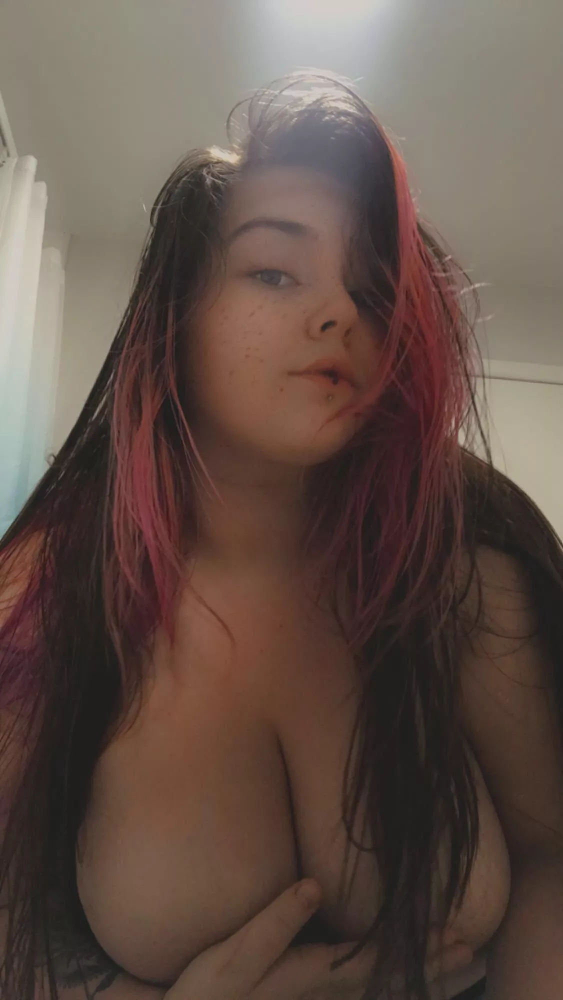 Natural Goth Before a shower 😉 ❤️ Natural Goth Before a shower 😉 ❤️