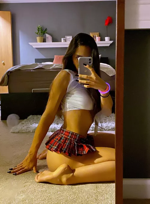 Naughty school girl π